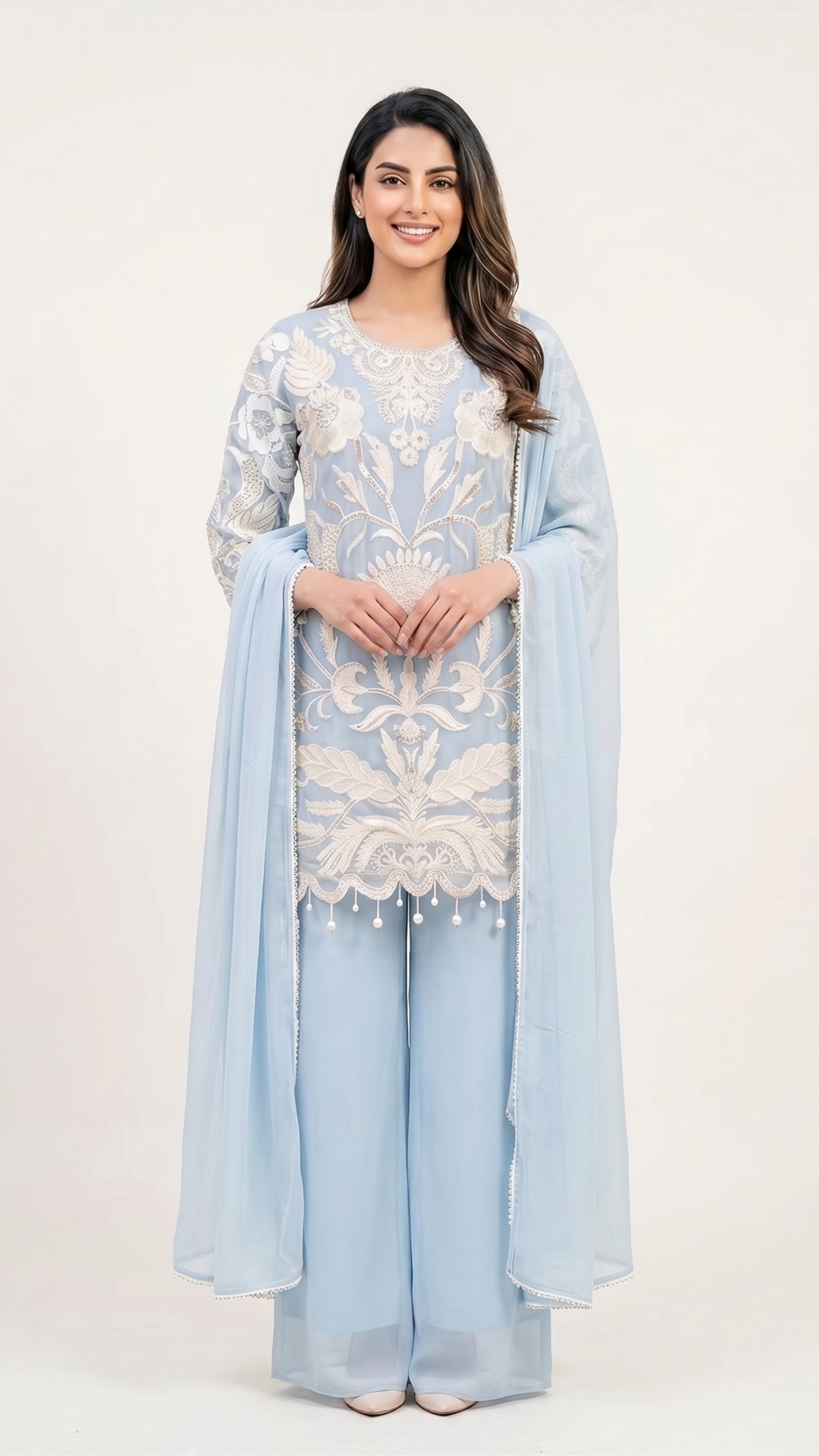 Royal Grace Plazo Set