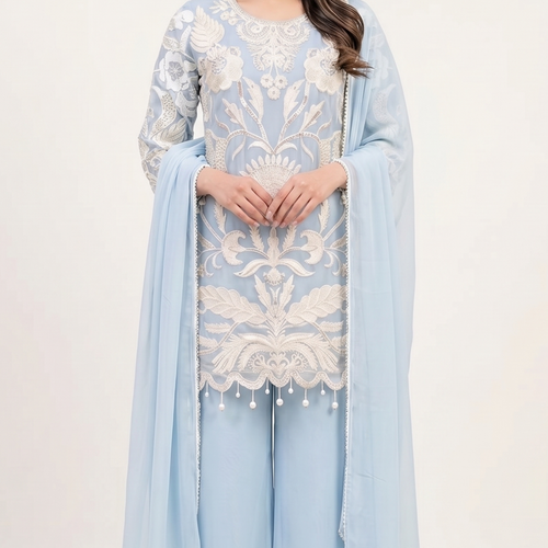 Royal Grace Plazo Set